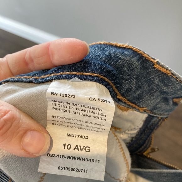 Wrangler Aura bootcut jeans size 10 - Picture 3 of 4